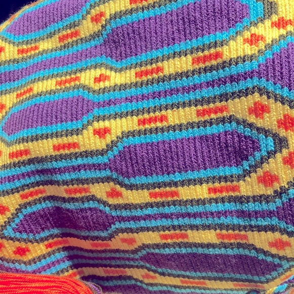 FLASH PRICE Wayuu Tribal Bag Large.  BRAND NEW - Picture 5 of 11